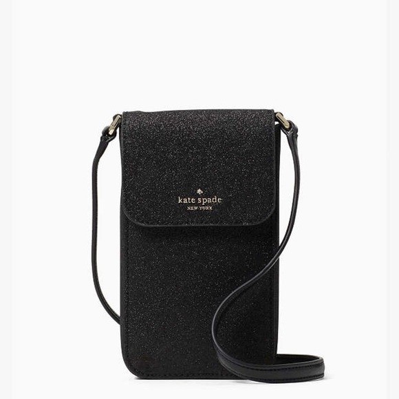 kate spade Accessories - Kate Spade Lola Glitter North South Flap Phone Crossbody